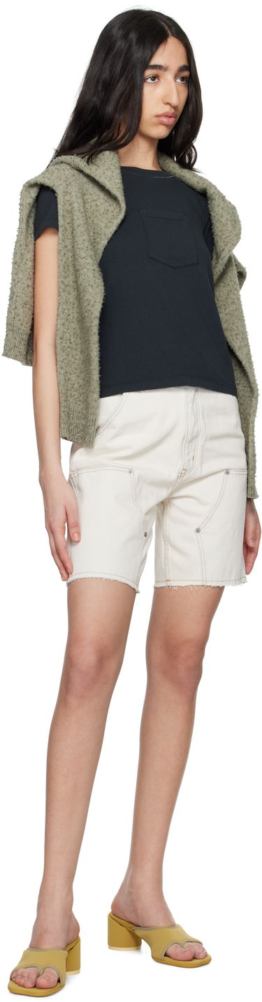 Šortky Maison Margiela MM6 Maison Margiela Paneled Denim Shorts Biela | SH2MU0012 M30018, 3