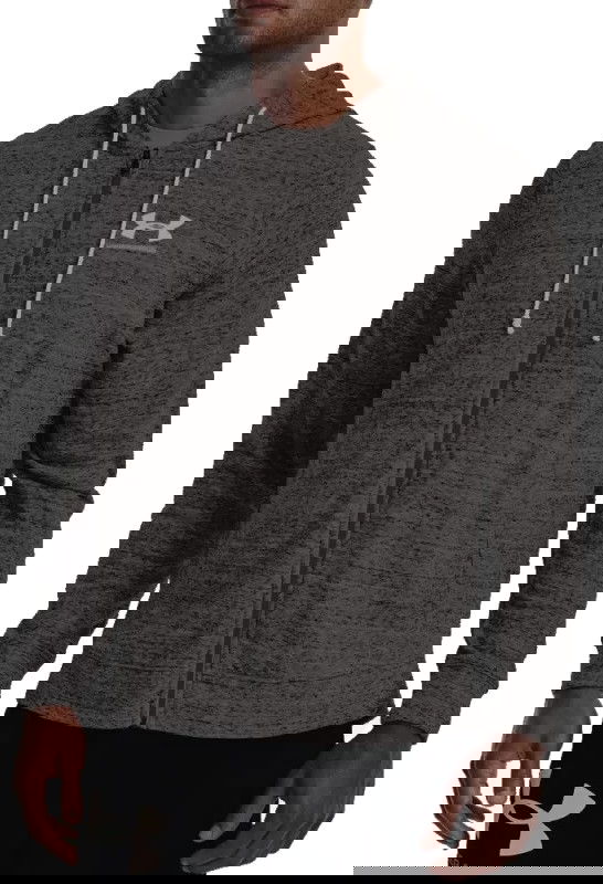 Mikina Under Armour Rival Terry Full-Zip Hoodie Šedá | 1370409-012, 0