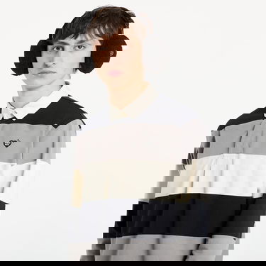 Polo tričko Human Made HUMAN MADE Striped Long Sleeve Rugby Shirt Rôznofarebný | HM30CS006BK, 1