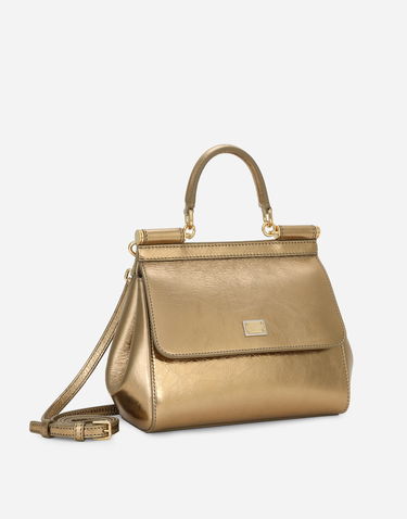 Kabelka Dolce & Gabbana Dolce & Gabbana Sicily Medium Handbag Metalická | BB6003AO8558H945, 2