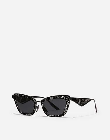 Slnečné okuliare Dolce & Gabbana Dolce & Gabbana DG Lace Sunglasses Čierna | VG2311VA1879V000, 1