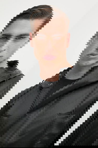 Pláštenka Rains Bold Long Hooded Rain Jacket Čierna | 12110.84, 7