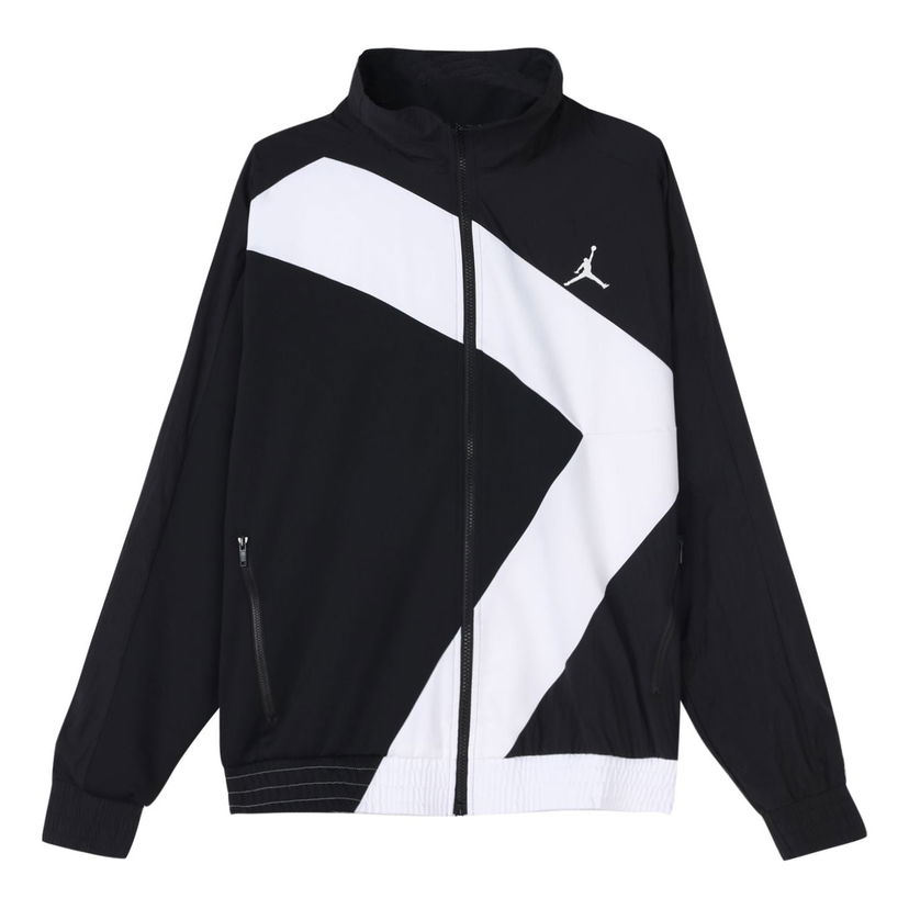 Vetrovka Jordan Jordan Wings Diamond Retro Stand Collar Jacket Čierna | CI7916-010