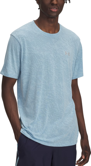 Tričko Under Armour UA Launch Camo Short Sleeve T-Shirt Modrá | 1386681-494, 0