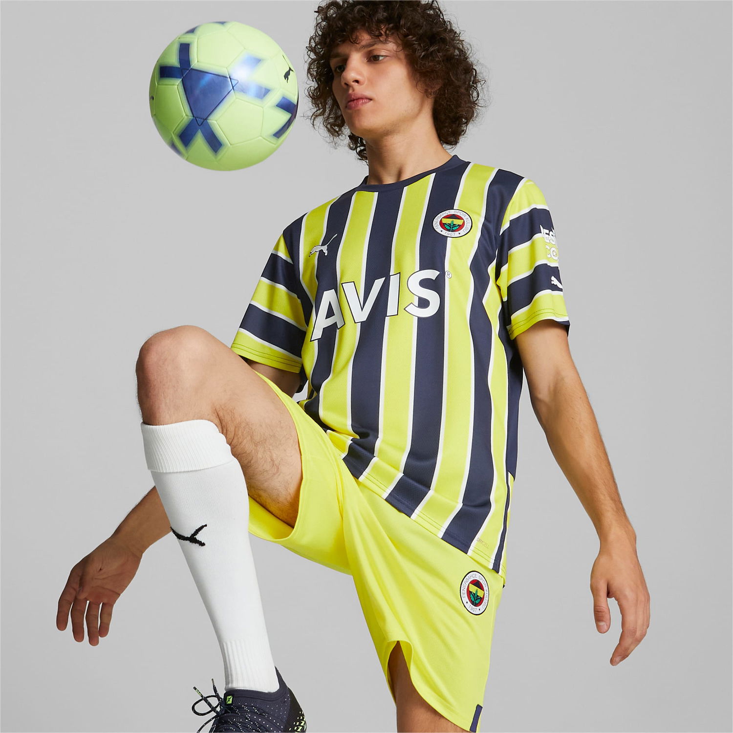 Dres Puma Maglia SK Home 22/23 Replica Žltá | 769080_01, 1