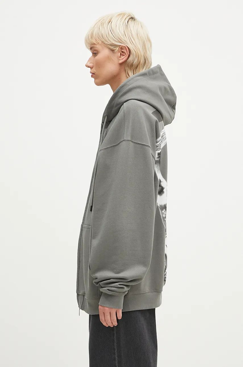 Mikina Filling Pieces Chrome Hoodie Šedá | 95213746002, 1