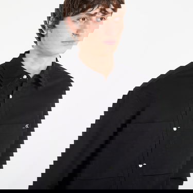 Košeľa CALVIN KLEIN Long Sleeve Cotton Twill Relaxed Shirt Čierna | LV04RE111G UB1, 1