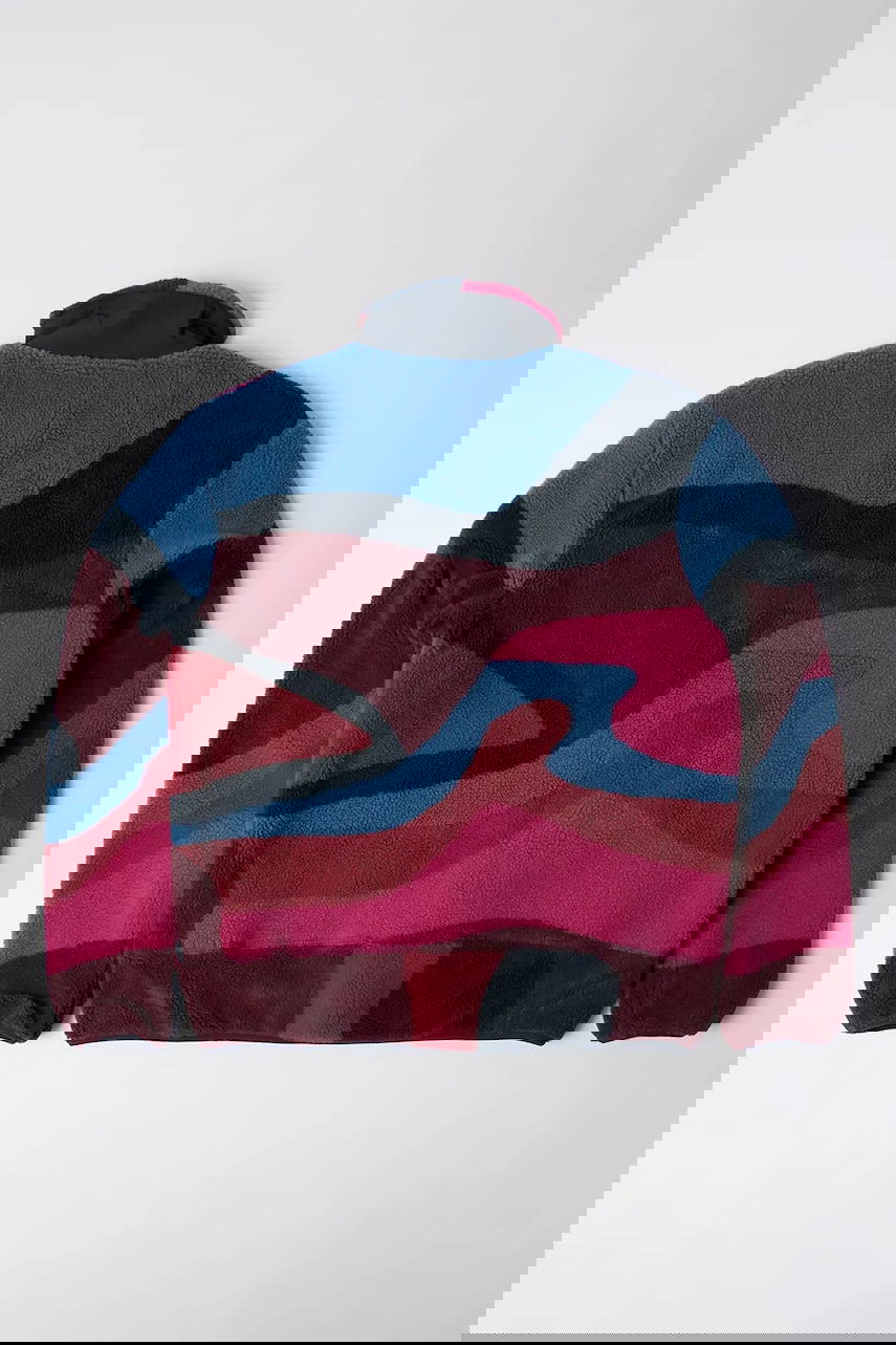 Bunda By Parra Full ftp booster polar fleece jacket Rôznofarebný | 54345, 1