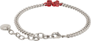 Náramok Palm Angels Palm Angels PA Monogram Chain Bracelet Metalická | PMOA049S25MAT0017225, 2