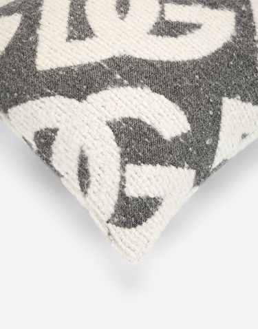 Home decor Dolce & Gabbana Dolce & Gabbana Wool, Silk, And Cashmere Cushion Medium Šedá | TCE008TCAN1U0008, 2