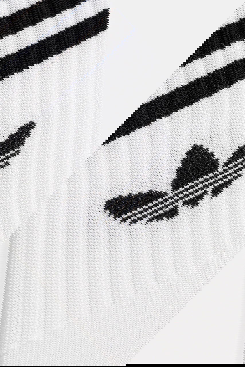 Ponožky adidas Performance 3-Stripes Crew Socks - 6 Pairs Biela | JV7410, 1