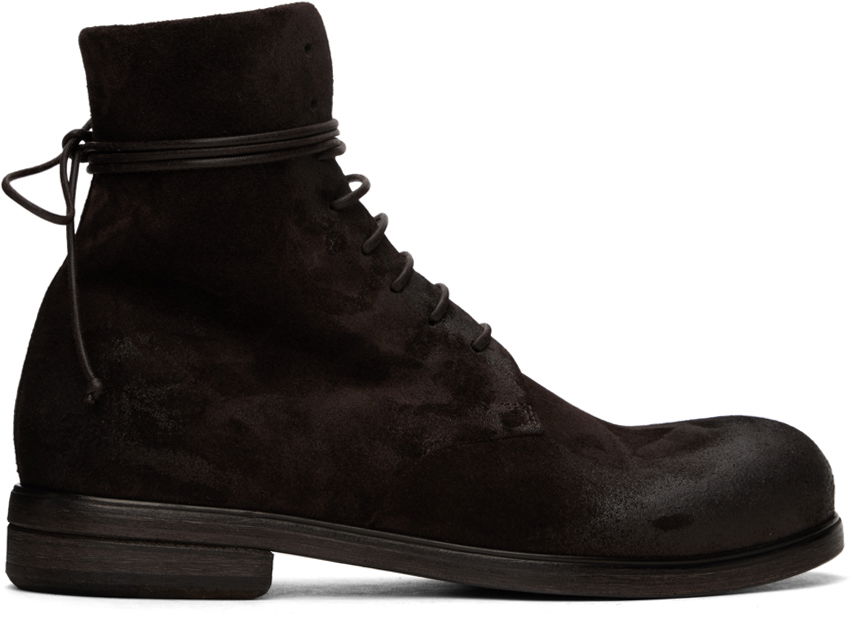 Oblečenie Marsèll Marsèll Zucca Media Lace-Up Ankle Boots Hnedá | MM4570 186 460, 0