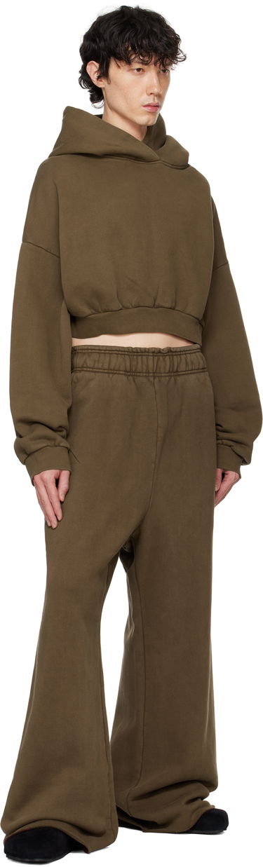 Mikina Entire Studios Entire Studios Cropped Heavy Hoodie Hnedá | ES2392BT, 3