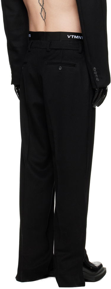 Nohavice VETEMENTS Pleated Trousers Čierna | VL16PA320B, 2
