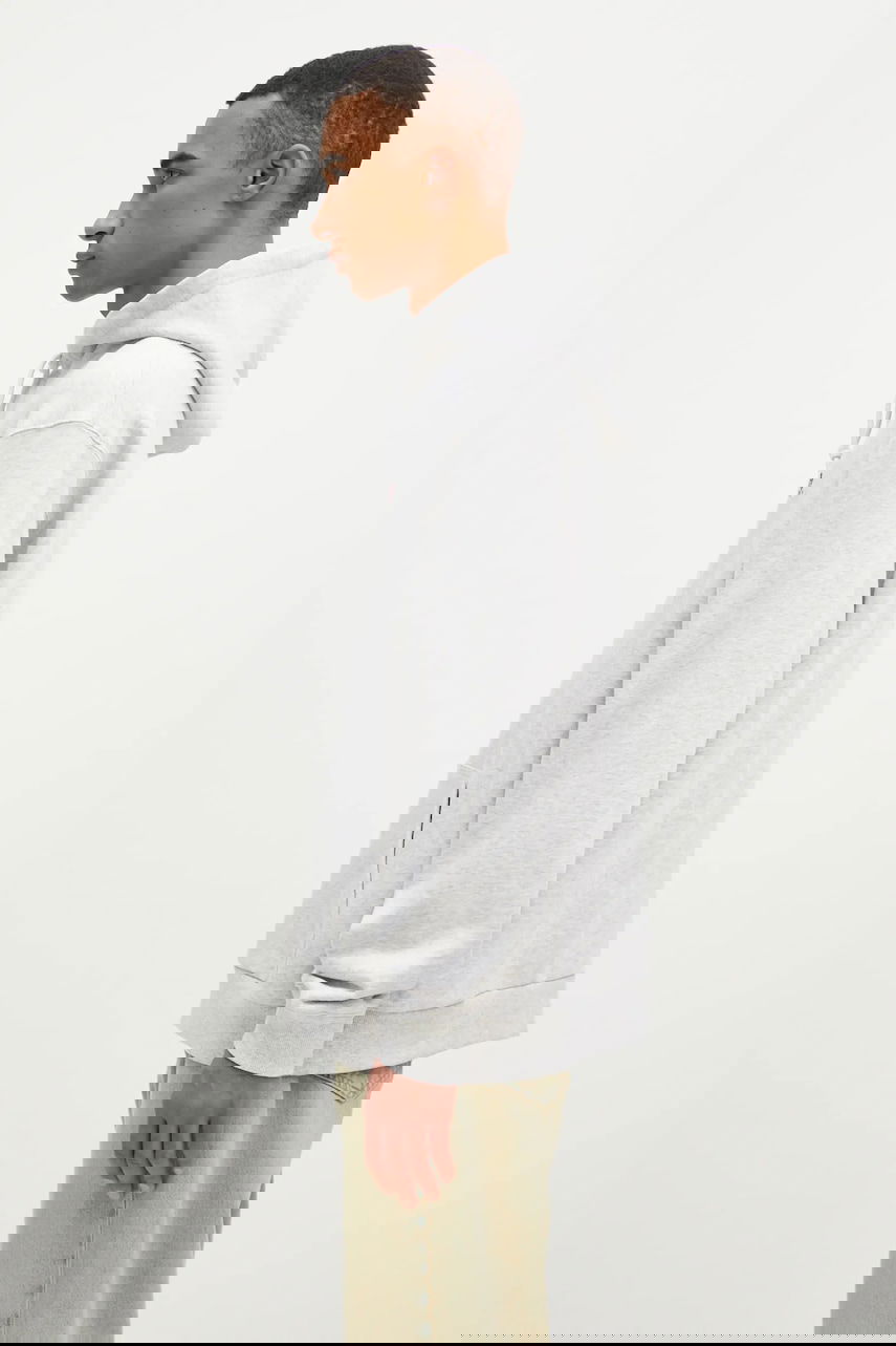 Mikina GRAMICCI One Point Hooded Sweatshirt Plain Šedá | G303.FT, 1