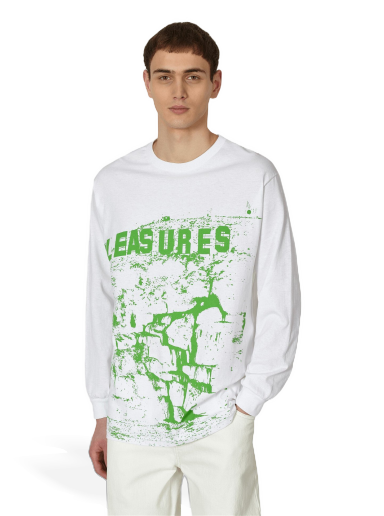 Tričko Pleasures THC Longsleeve T-Shirt Biela | P23SP054 WHITE