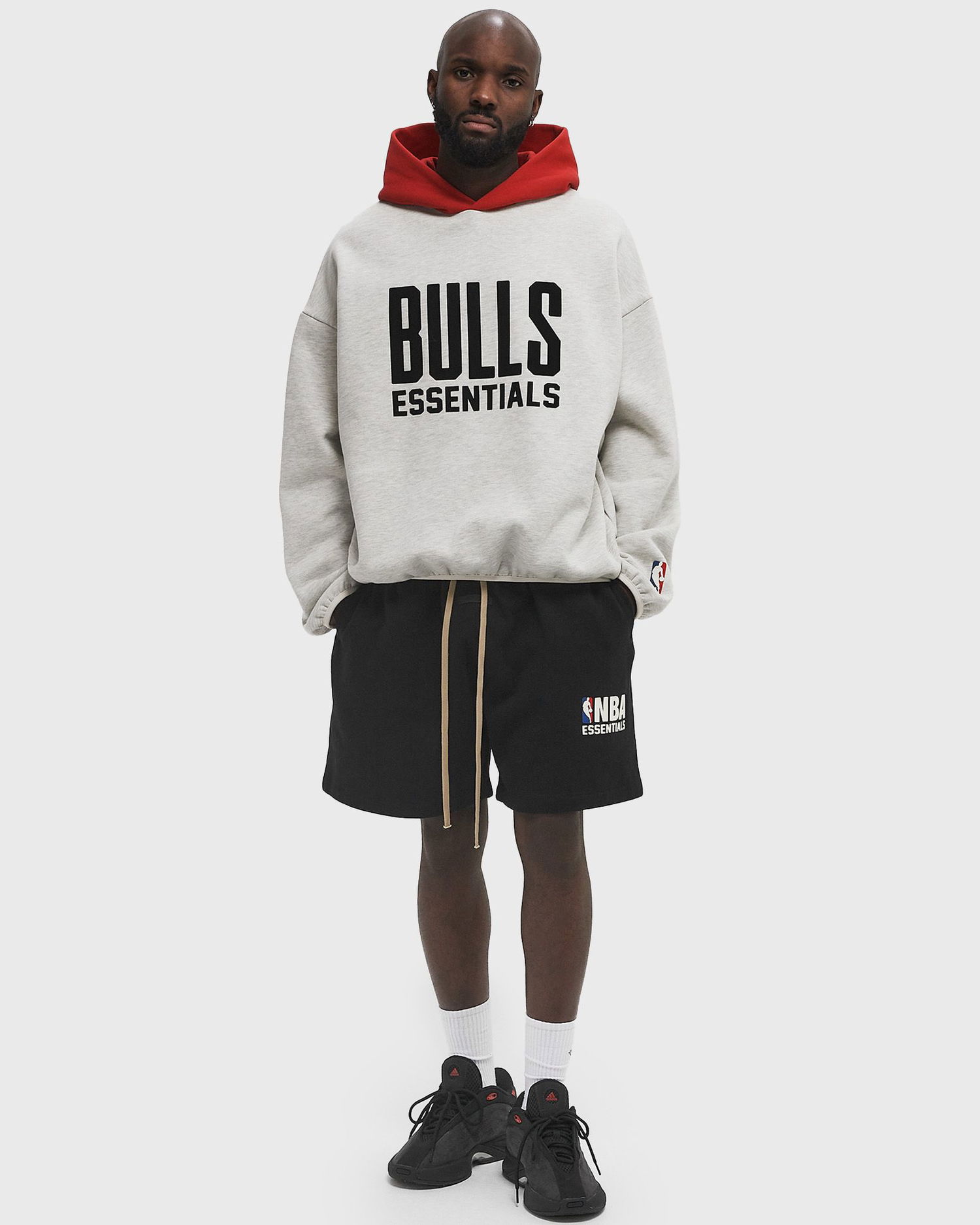 Šortky Fear of God Fear of God Essentials NBA Team Sweatshorts XL Čierna | 160AL244001F, 1