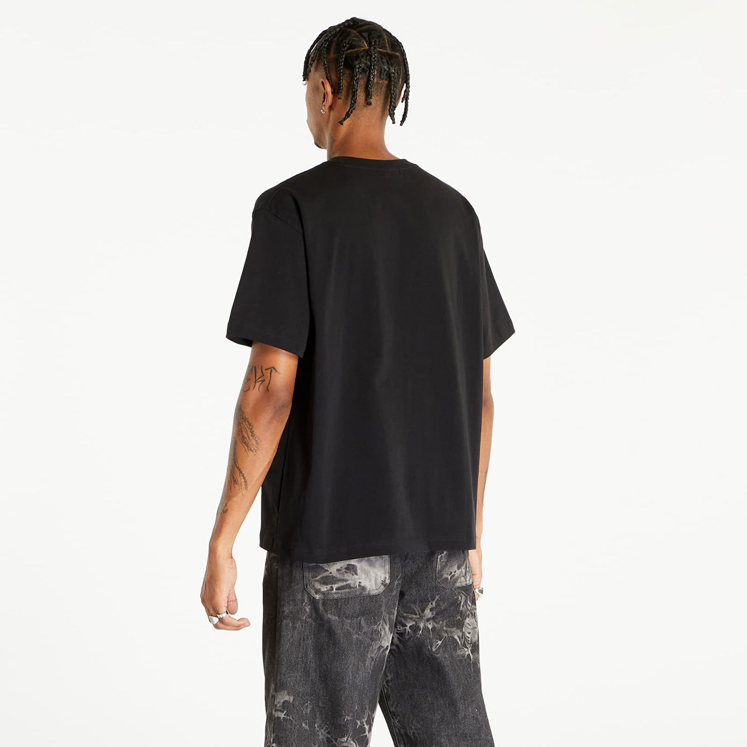 Tričko Pleasures Expand Heavyweight Short Sleeve Tee Black Čierna | P23F032 BLACK, 1