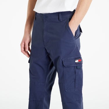 Cargo nohavice Tommy Hilfiger Ethan Washed Cargo Pants Navy | DM0DM15793 C87, 1