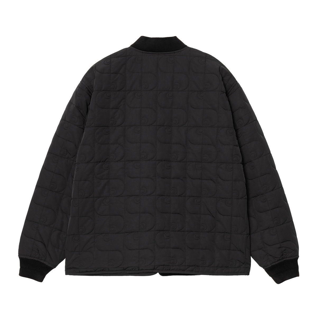 Bomber bunda Carhartt WIP Black Quilted Liner Jacket Čierna | A242004_9, 1