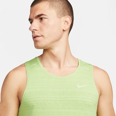 Tielko Nike Dri-FIT Miler Running Tank Top Zelené | CU5982-332, 3