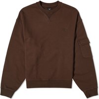 Sveter Patta Basic Pigment Dye Boxy Crewneck Hnedá | POC-BC23-DYE-PKT-BCS-001, 1