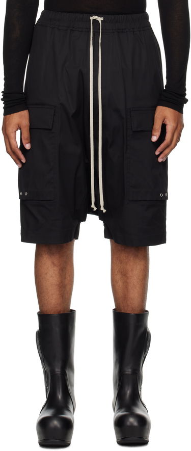 Šortky Rick Owens Rick Owens Concordians Cargo Pods Shorts Čierna | RU02E1389 TE, 0