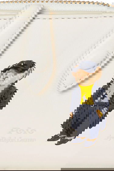 Peňaženka Polo by Ralph Lauren Polo Bear Zip-Around Wallet Biela | 427980480, 4