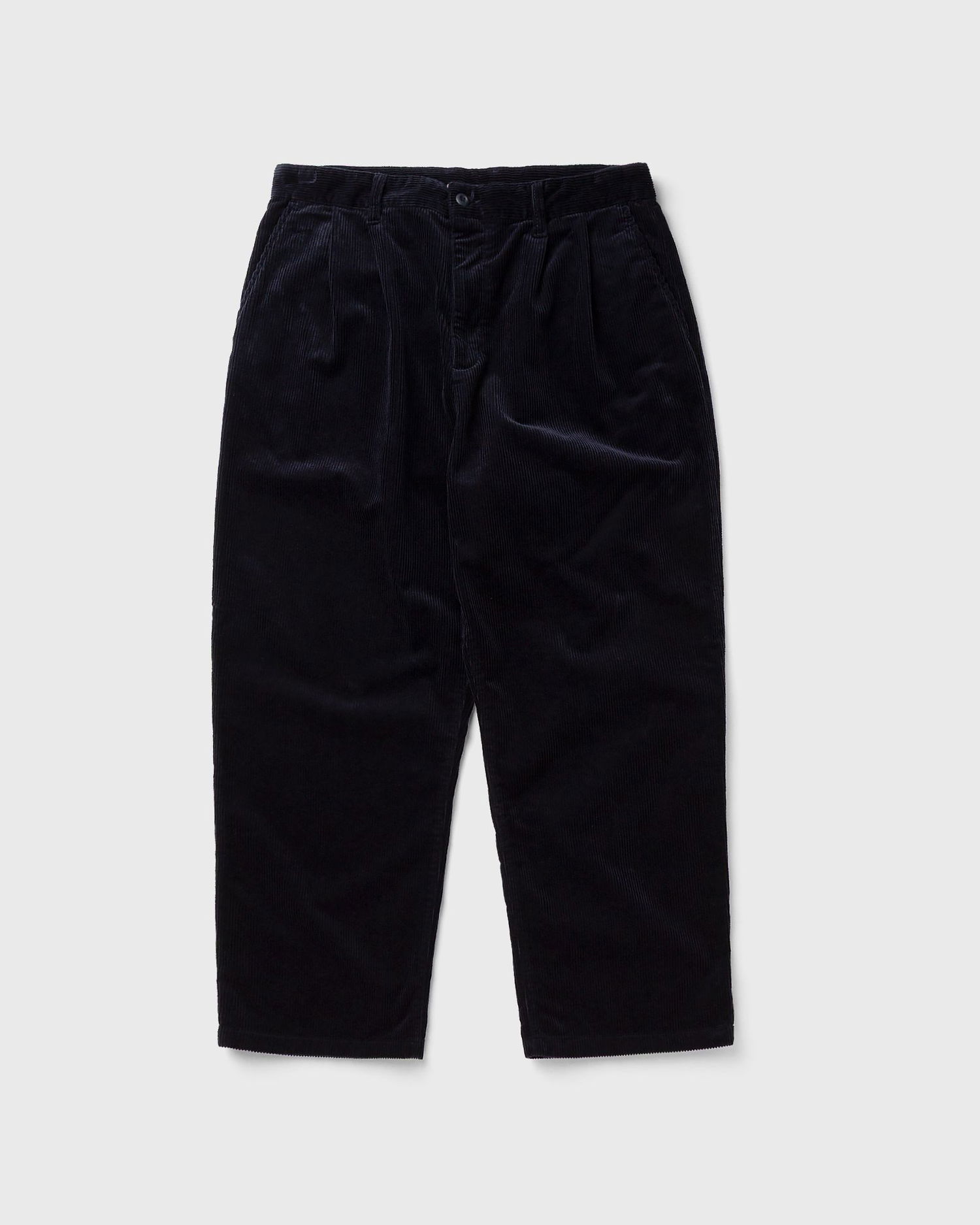 Nohavice Carhartt WIP Evan Corduroy Pleated Pants Navy | I033757-1C.02, 0