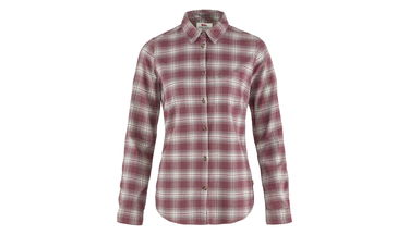 Košeľa FJÄLLRÄVEN Ovik Flannel Shirt Vínová | F89833-410-021, 1