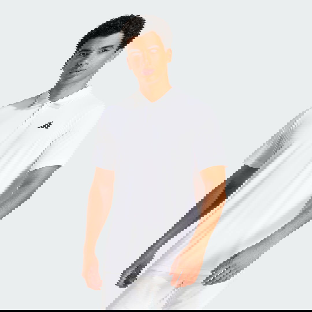 Polo tričko adidas Performance Club Tennis Polo Biela | JD8636, 0