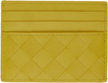 Peňaženka Bottega Veneta Intrecciato Card Holder Žltá | 635057-VCPQ3, 0