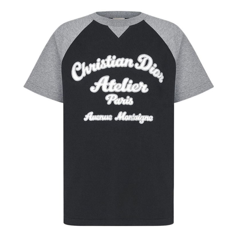 Tričko Dior Atelier Paris Loose Short Sleeve T-Shirt Čierna | 213J635A0677-C988