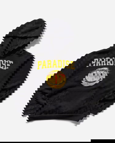 Mikina PARADIS3 Smiley Jesus Hoodie Čierna | PASMILEYHOOD 1, 1