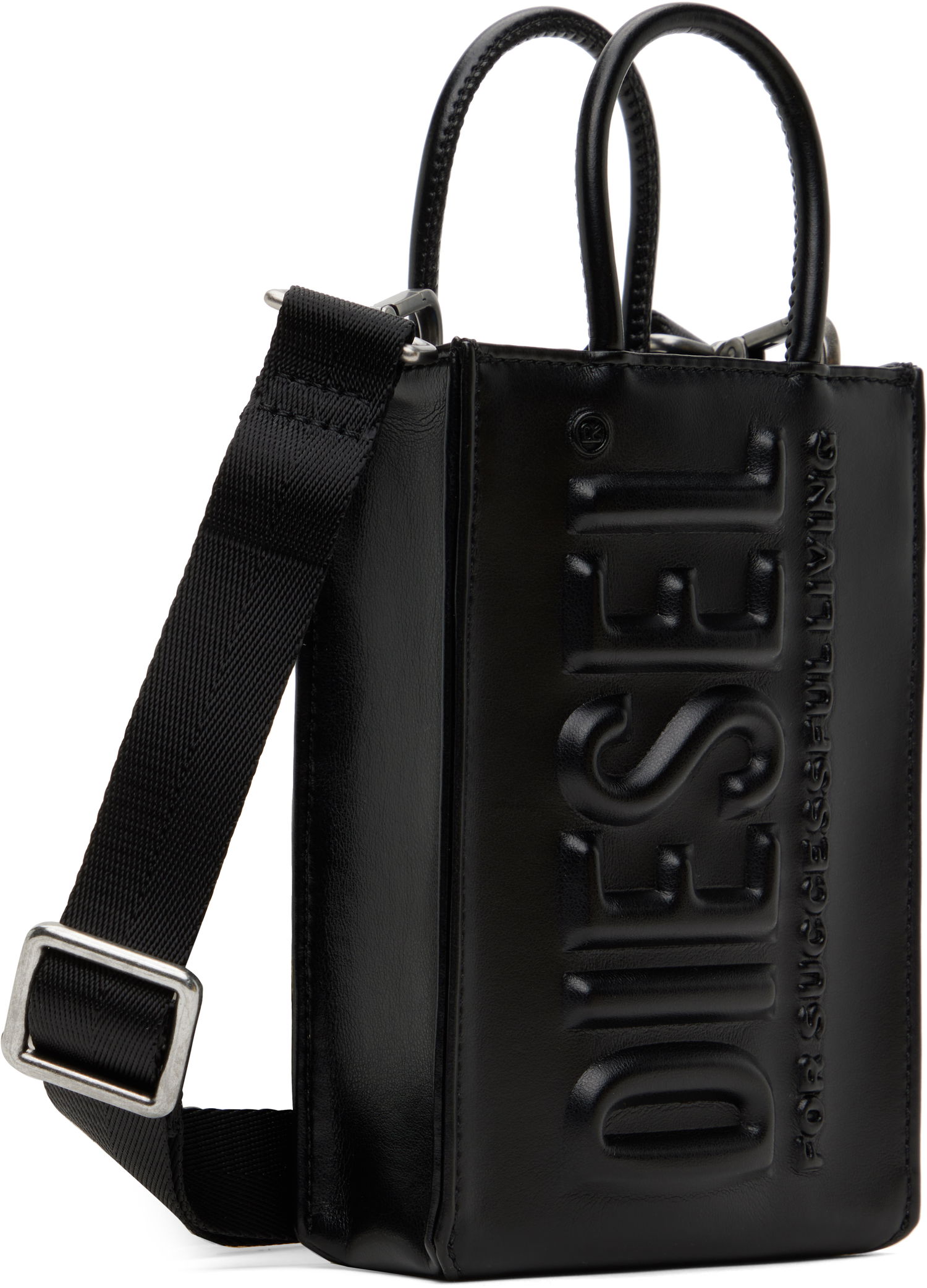 Tote bag Diesel 3D Shopper Mini Tote Bag Čierna | X09930 P5184, 1
