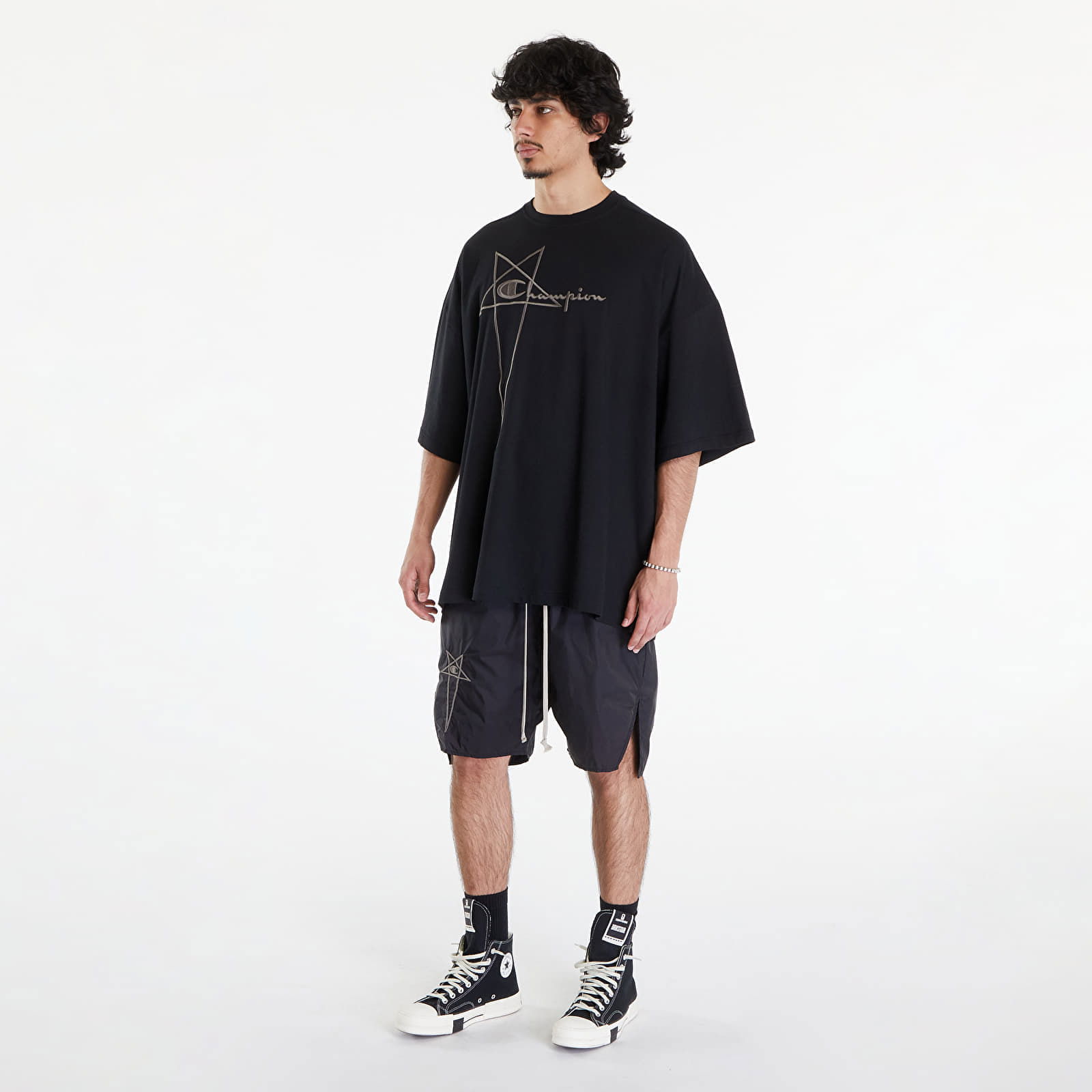 Champion x Tommy T-Shirt Black