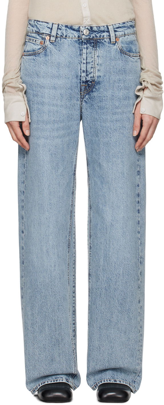 Džínsy OUR LEGACY Our Legacy Treble Cut Jeans Modrá | W2245RS, 0
