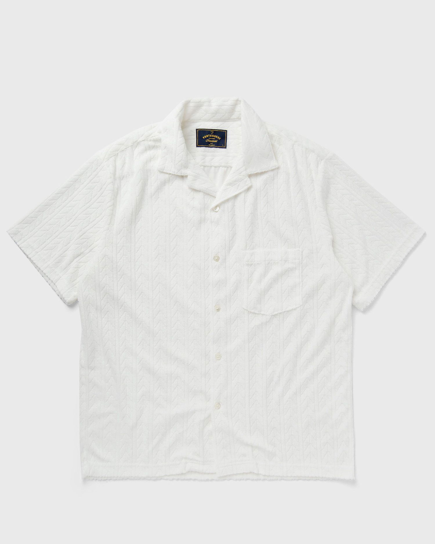 Košeľa Portuguese Flannel BEACH CLUB Biela | SS24.0011-YELLOW, 0