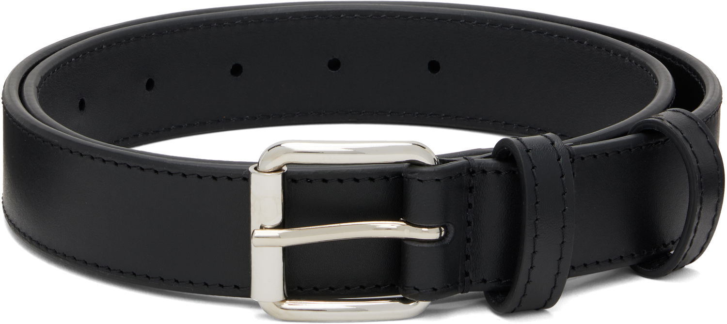 Opasok Comme des Garçons COMME des GARÇONS WALLETS Classic Leather Belt Čierna | SA0912CF, 0