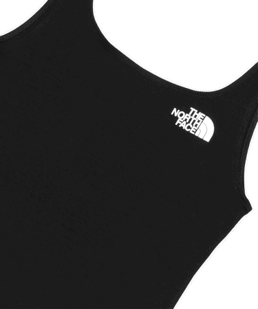 Body The North Face Interlock Thong Bodysuit Čierna | nf0a7zgk-jk3, 4