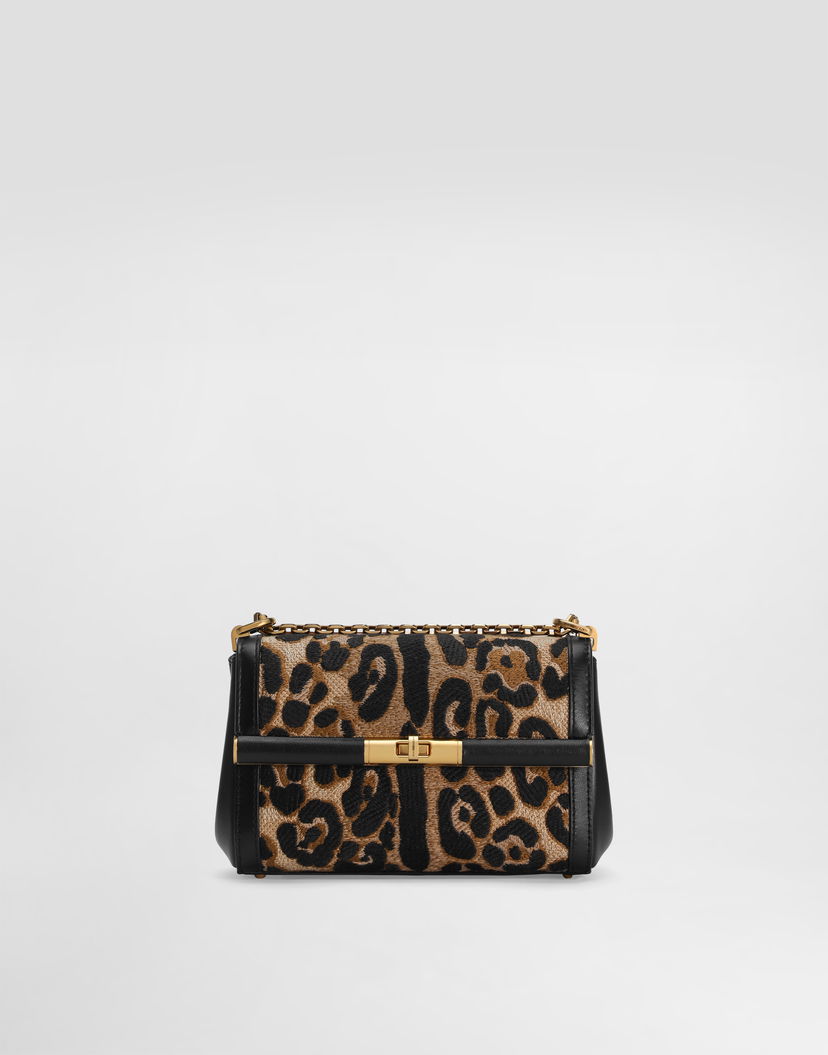 Taška cez rameno Dolce & Gabbana Dolce & Gabbana Marlene City Mini Shoulder Bag with Thread Embroidery Rôznofarebný | BB7766A6I3789738