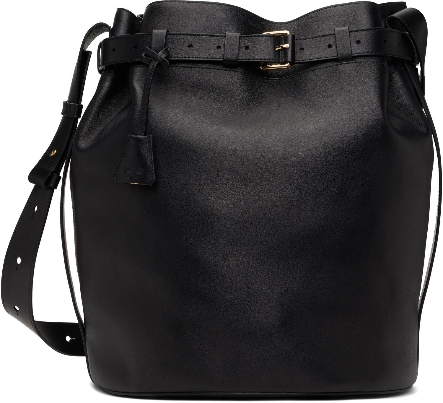 Kabelka Moschino Moschino 'Tie Me' Bucket Bag Čierna | MC4173PP1M 251MOOA0 000, 0