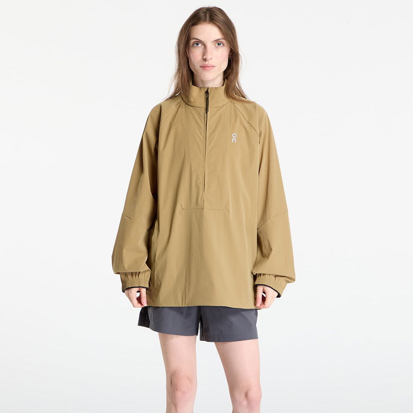 Vetrovka On Running Windbreaker All-Day 1/2 Zip Jacket Béžová | 1WE30413850