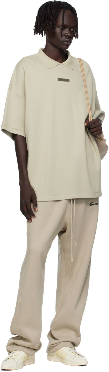 Polo tričko Fear of God ESSENTIALS 90s Fit Piqué Short Sleeve Polo Béžová | 125SP254406F, 3
