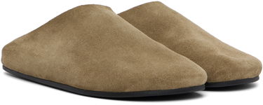 Tenisky a topánky The Row The Row Hudson Suede Slide Loafers Zelené | F1705-L302, 3