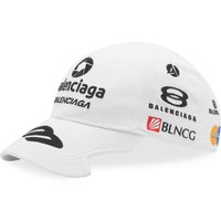 Šiltovka Balenciaga Logo Cap White Biela | 766858-410B2-9000, 2