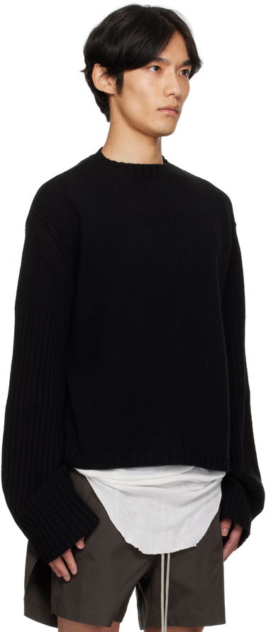 Sveter Rick Owens Rick Owens Gray Concordians Round Neck Sweater Šedá | RU02E1665 KLWS, 4