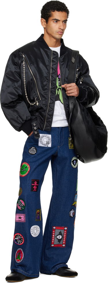 Džínsy Chopova Lowena Wicko Patchwork Wide-Leg Jeans Rôznofarebný | 4055M, 3