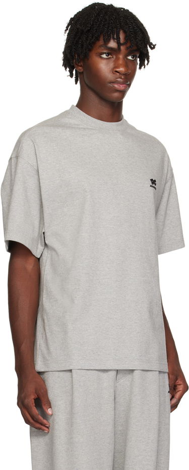 Tričko ADER ERROR Embroidered Logo T-Shirt Šedá | BMADFWTS0103GR, 1