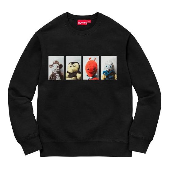 Sveter Supreme Mike Kelley Ahh Youth! Crewneck Sweatshirt Čierna | SUP-FW18-346, 0